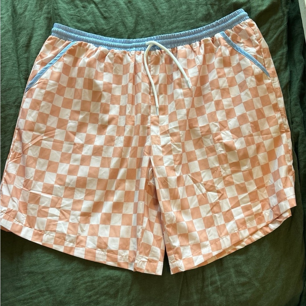 Busy Bees Smocks Men’s Swim Trunks